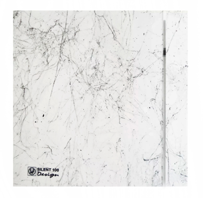 Накладной вентилятор Soler Palau SILENT-100 CZ MARBLE WHITE DESIGN 4C - фото 15465