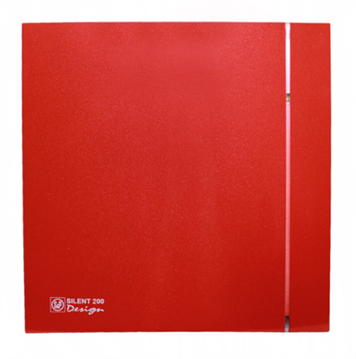 Накладной вентилятор Soler Palau SILENT-200 CZ RED DESIGN 4C - фото 15492