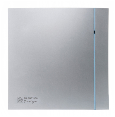 Накладной вентилятор Soler Palau SILENT-300 CHZ PLUS SILVER DESIGN 3C - фото 15627