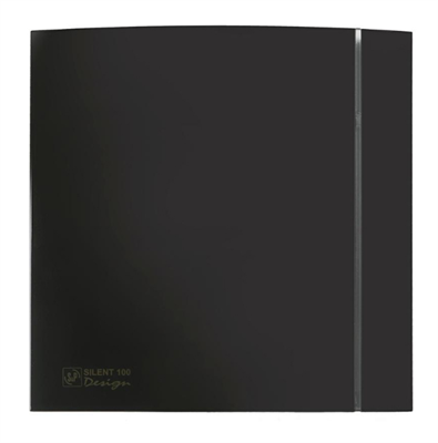 Накладной вентилятор Soler Palau SILENT-100 CHZ BLACK DESIGN 4C
