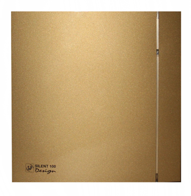 Накладной вентилятор Soler Palau SILENT-100 CHZ GOLD DESIGN 4C