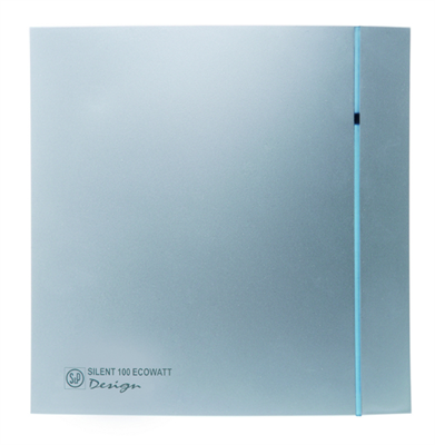 Накладной вентилятор Soler Palau SILENT-100 CRZ SILVER DESIGN ECOWATT