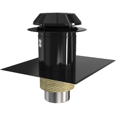 THS 200 Hood w.cover pl. black