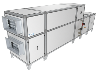 Приточно-вытяжная установка с фреоновым охладителем Breezart 8000 Aqua RP F PB 17226248537 - фото 23958