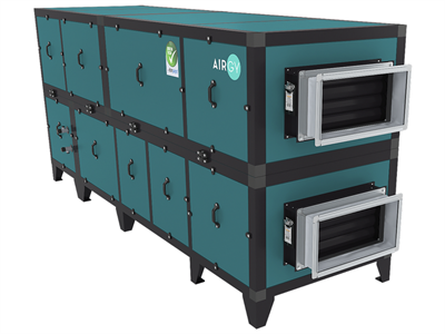 Приточно-вытяжная установка с рекуператором Airgy 3700 Eco RP - фото 24257