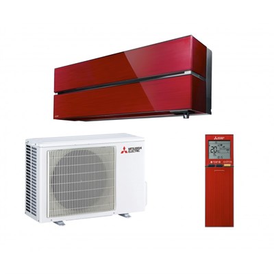 Кондиционер красный настенный сплит-система Mitsubishi Electric MSZ-LN60VGR-E1/MUZ-LN60VG