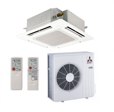 Кондиционер кассетный сплит-система Mitsubishi Electric SLZ-KF50VA2/SUZ-KA50 VA - фото 7085