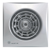 Накладной вентилятор Soler Palau SILENT-100 CZ SILVER 12V