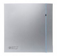 Накладной вентилятор Soler Palau SILENT-200 CZ SILVER DESIGN 3C