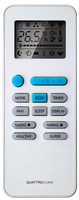 Кондиционер кассетный сплит-система QV-I12CF/QN-I12UF/QA-ICP7