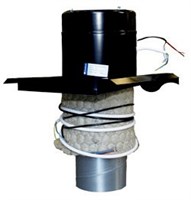 TOB 125-160 Roof curb Black