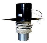 TOS 125-160 Roof curb Black