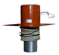 TOS 125-160 Roof curb Red