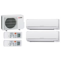 Кондиционер сплит-система на две комнаты Mitsubishi Electric HJ MSZ-HJ25VA ER+MSZ-HJ35VA ER
